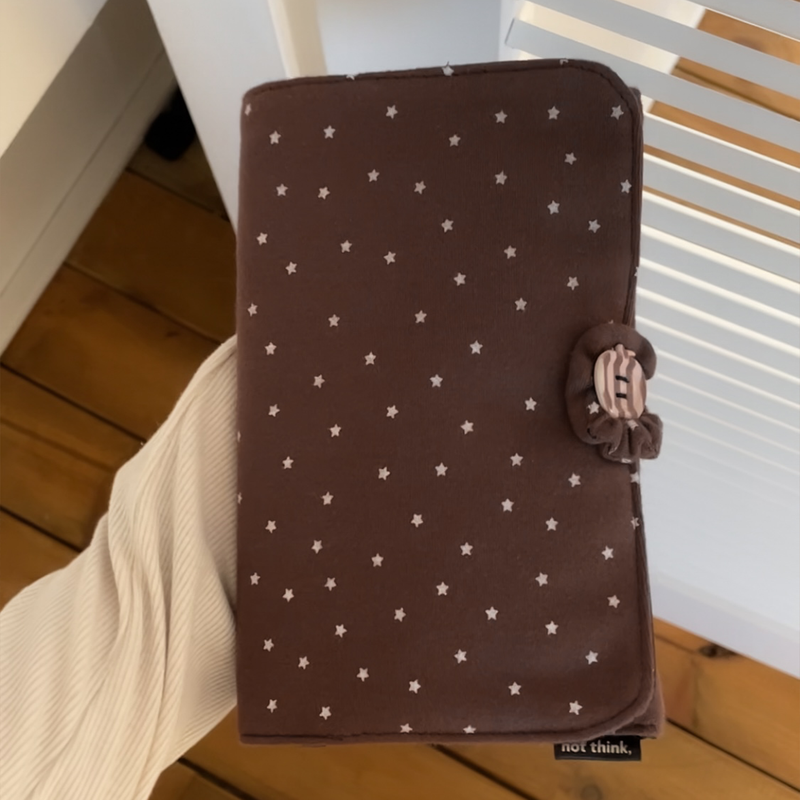 Roll Pouch (Bebe Star Brown)