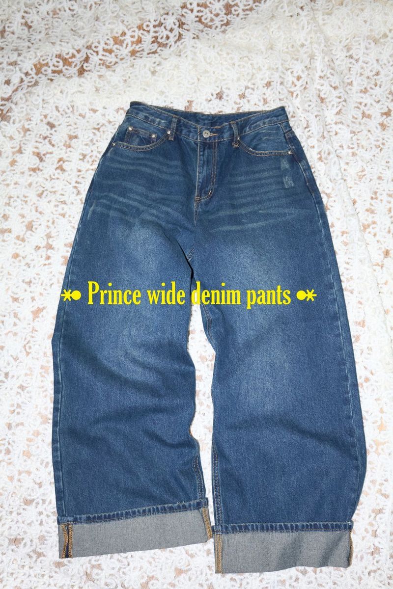 Radio Pacific(ラジオパシフィック)の「Prince basic wide denim pants(Pants)」