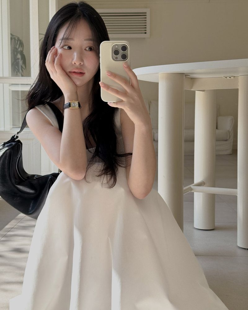 Fore long skirt (including belt)