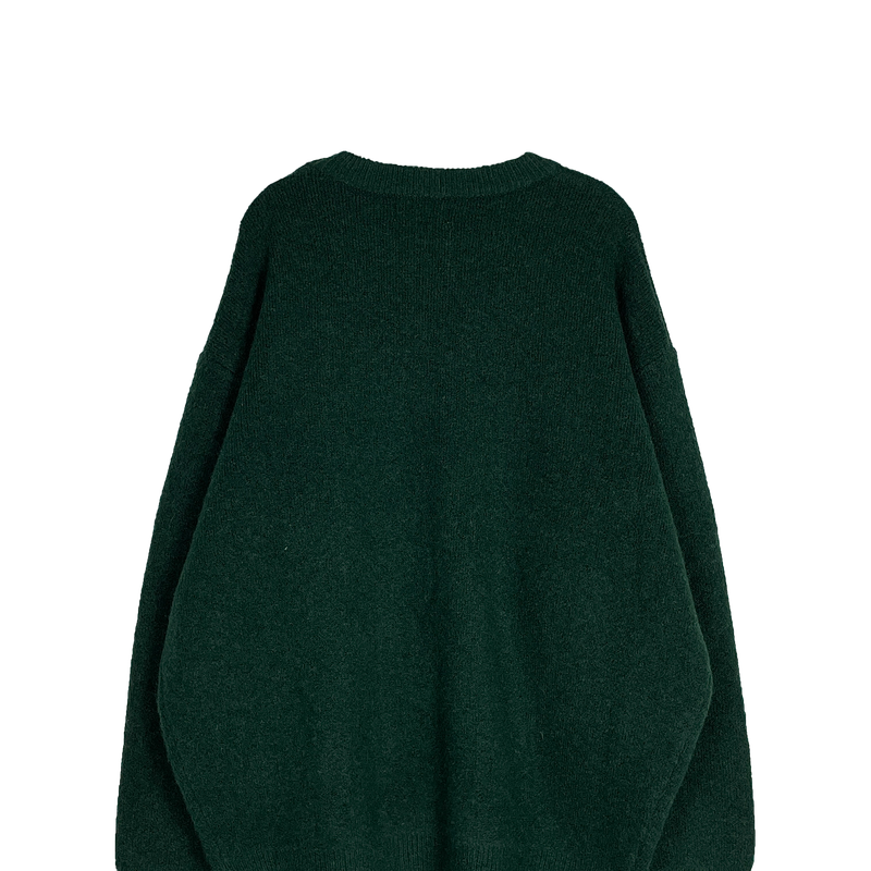 wool knit sweatshirt