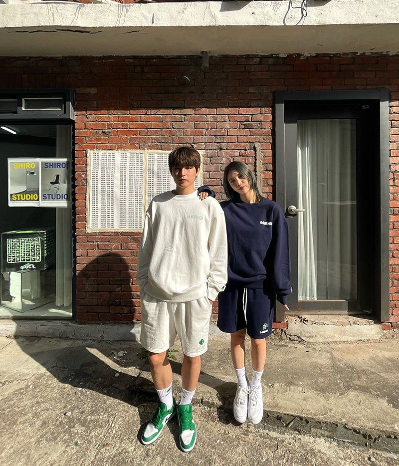 FLOVER MTM SWEAT SHIRTS (IVORY)
