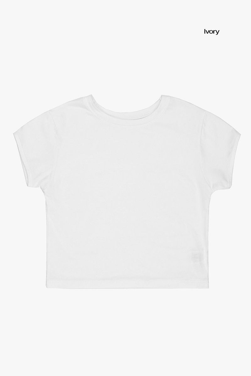 Camilla basic crop T-shirt