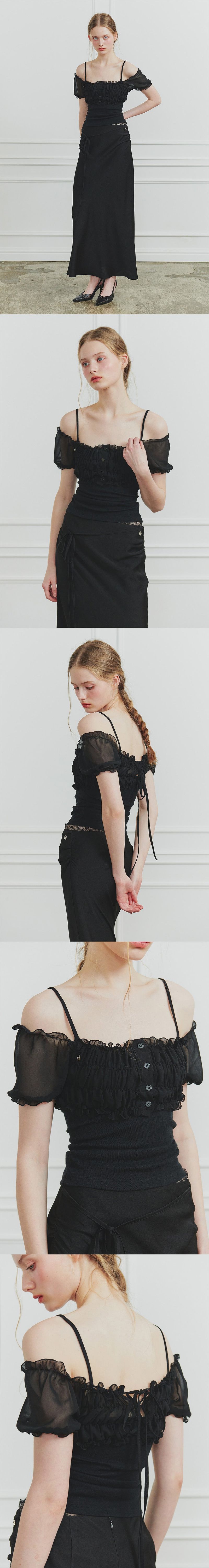 DREAMY MICRO TOP black