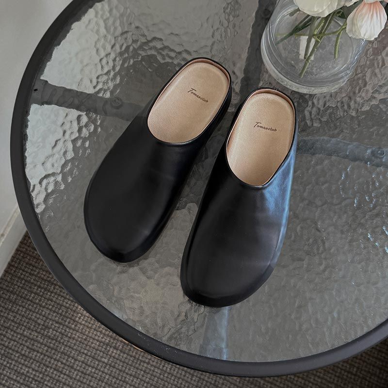 ASCLO Retro Mule Slippers (3color)
