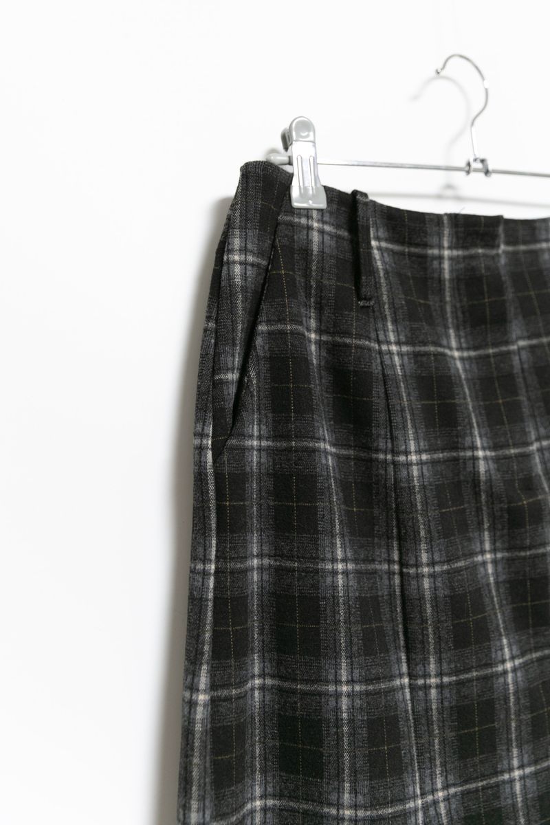 check low long skirt(2colors)