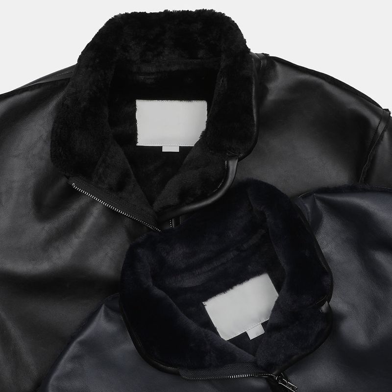 Uno Fur Leather Mustang (2color)
