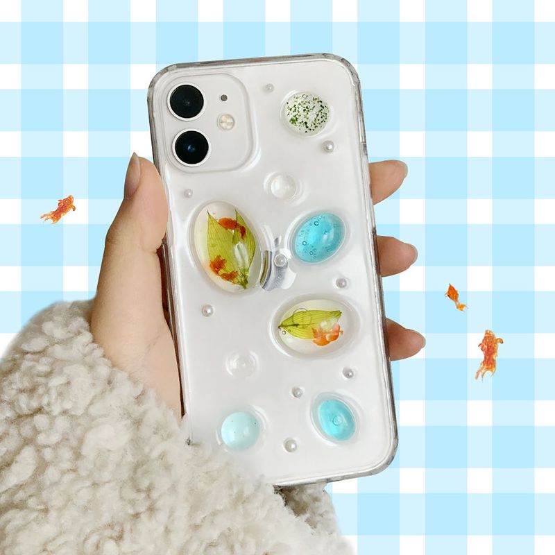 [MADE] Goldfish garden Resin Case