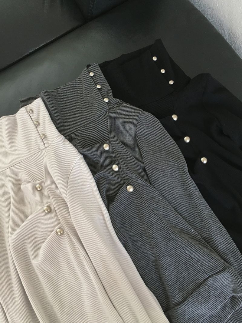 Brack Vintage Button Long-Sleeve T-Shirt
