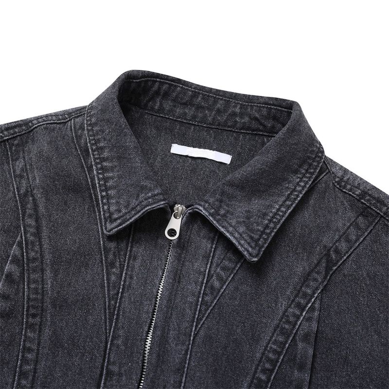 Trip Two-Way Denim Jacket (2 Colors)