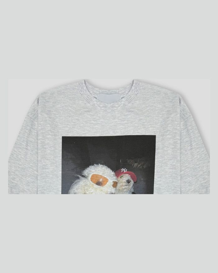 (UNISEX) Hip Dog Tee