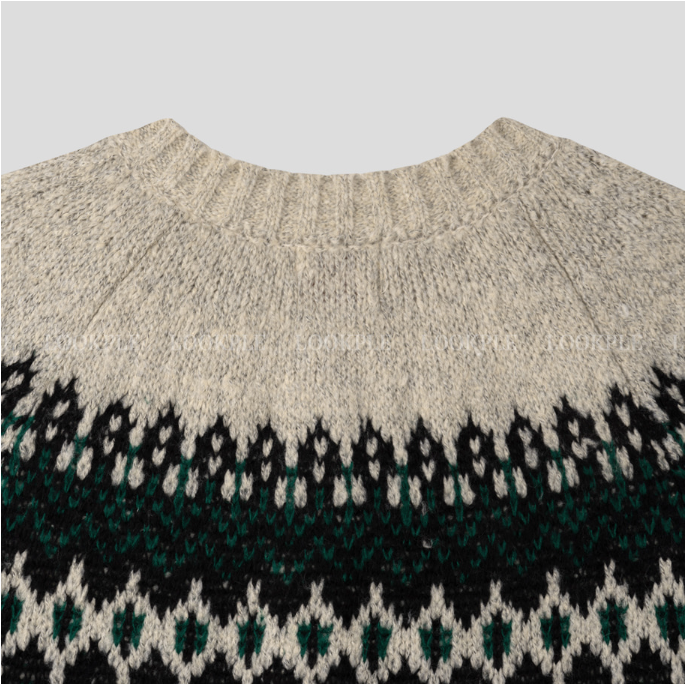  Sharp Iceland Nordic Knit Cardigan