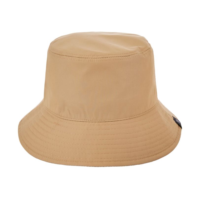 Waterproof String Bucket Hat Beige