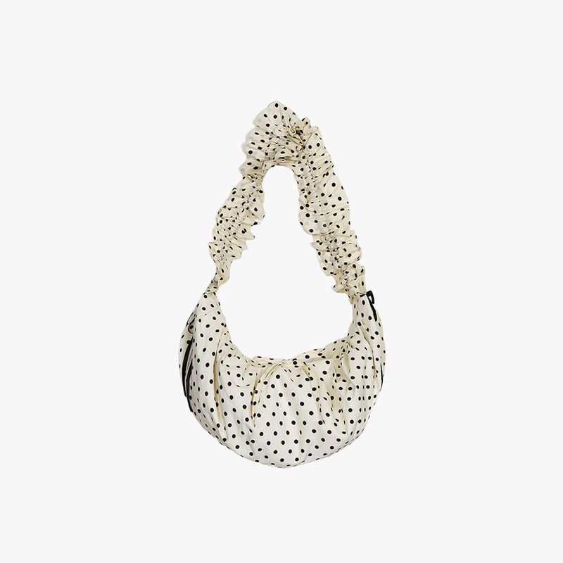 PINK PINEAPPLE（ピンクパイナップル）の「DOT SHIRRING SHOULDER BAG（Bags）」
