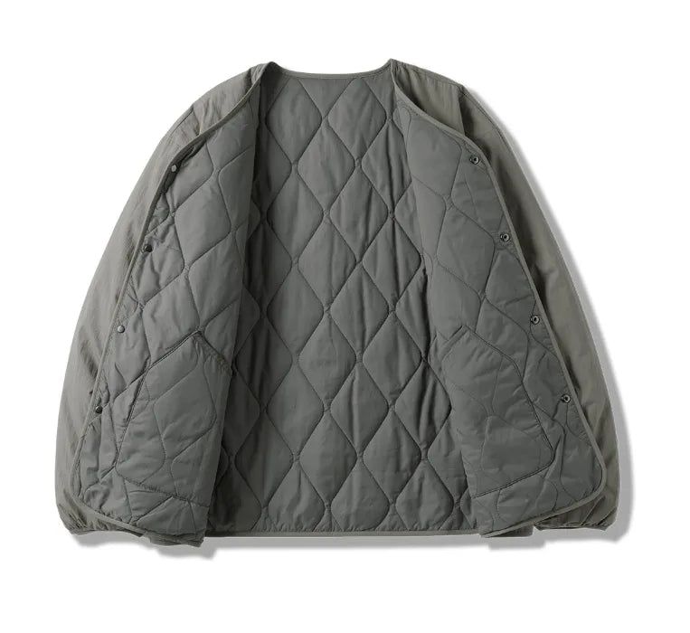 26FW★ Reversible Quilted Cardigan