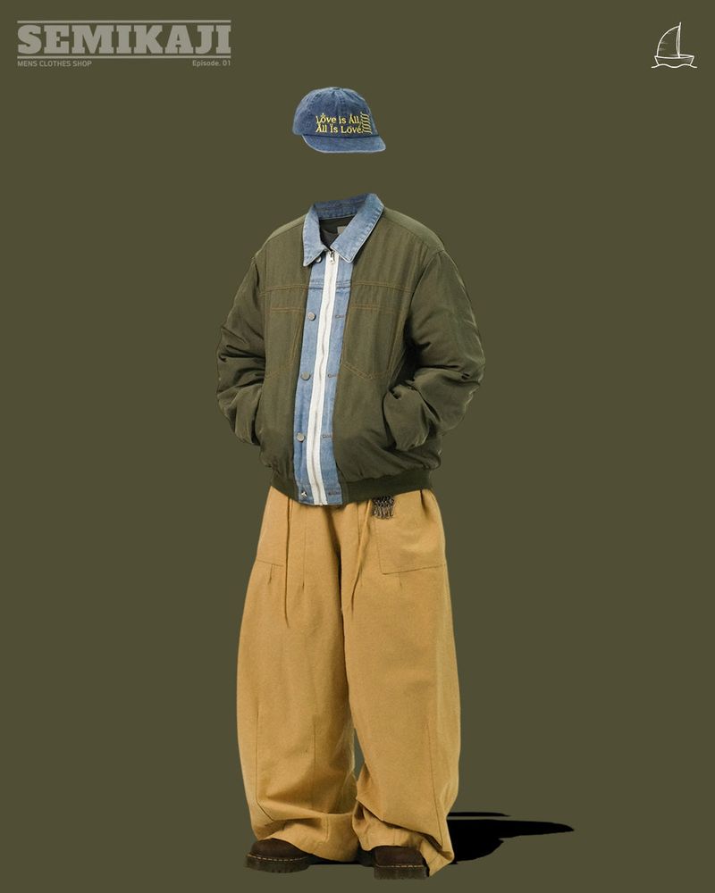 LF Cotton Wide Balloon Pants