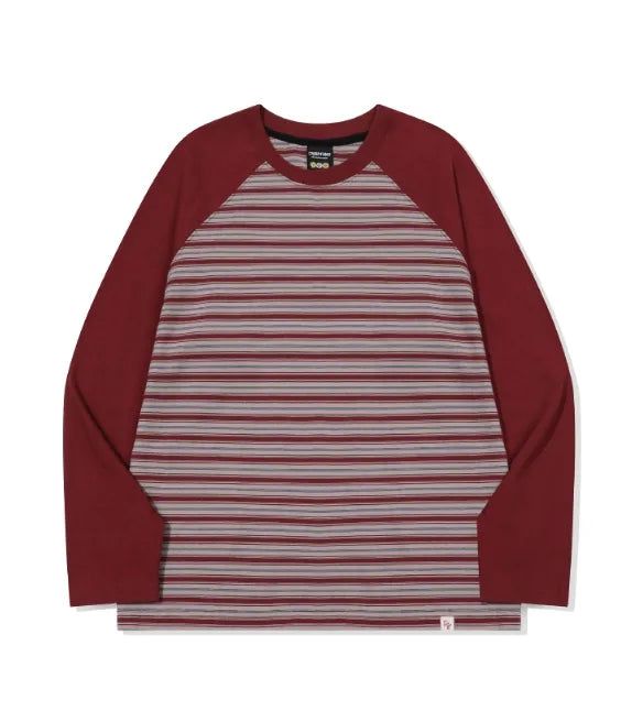 26FW★ Stripe Raglan Long Sleeve