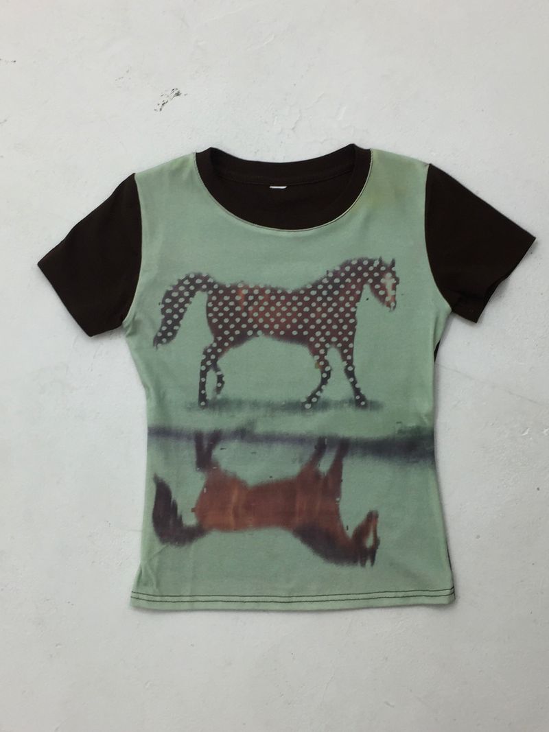 onthenextpage（オンザネクストページ）の「Dot Pony Tee（Tops）」