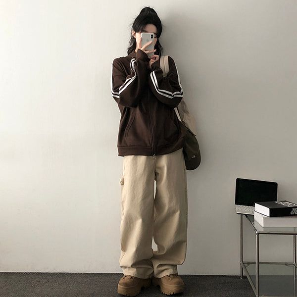Pud track zip-up
