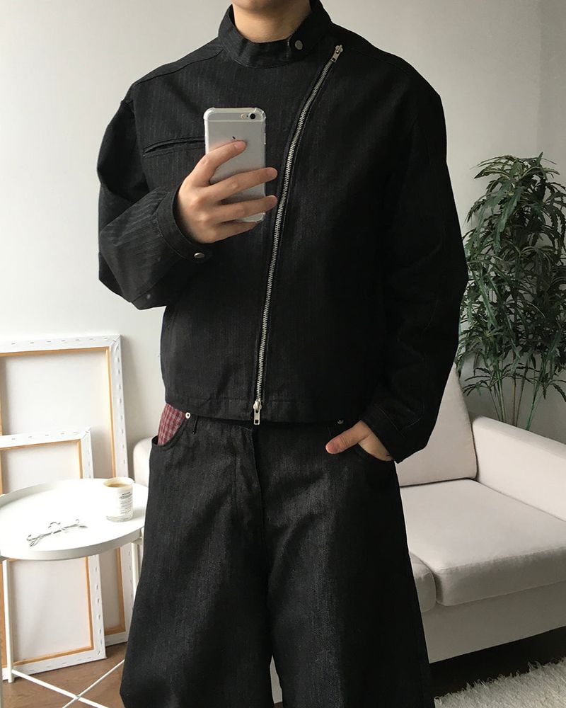 Tooth Crop Denim Jacket