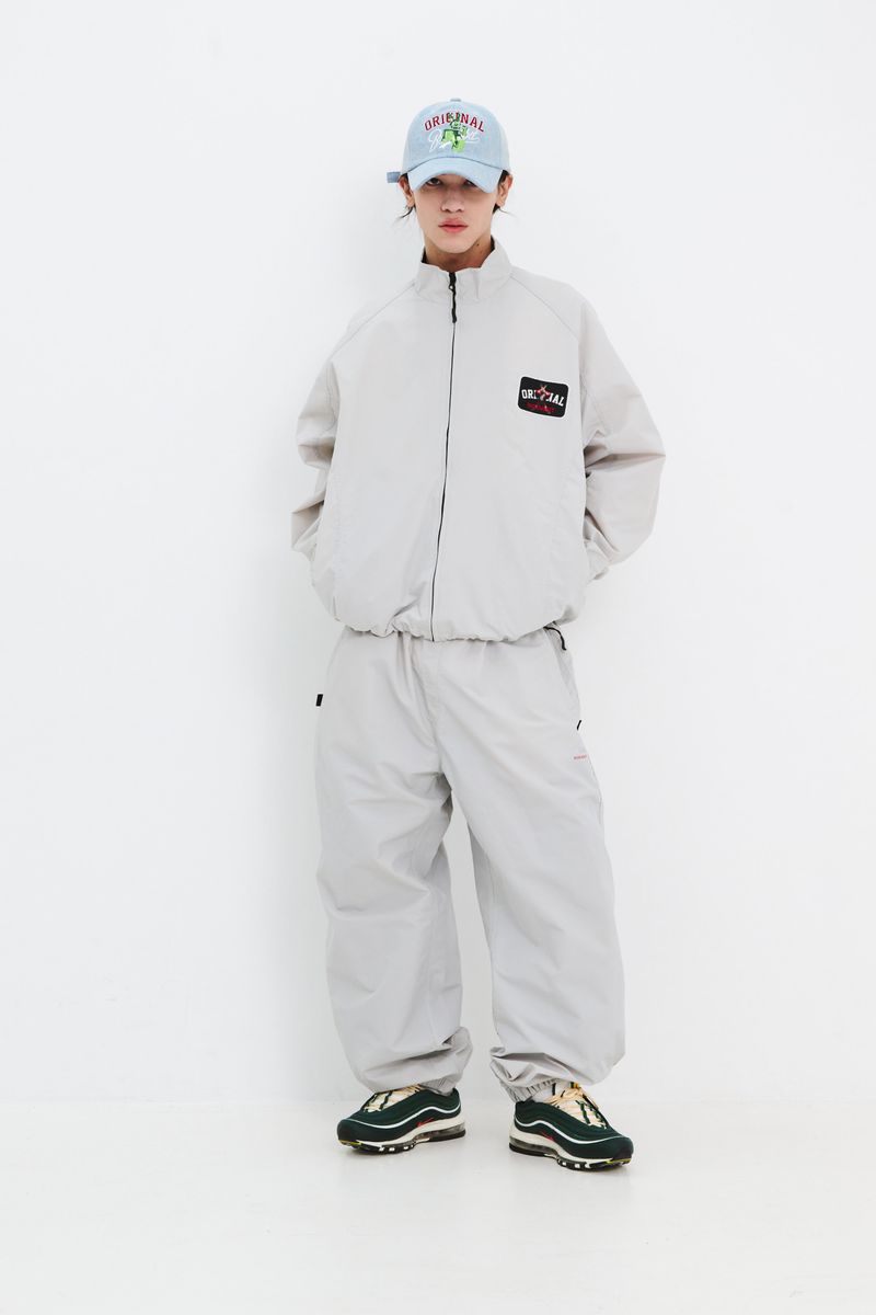 LIGHT WEIGHT WP TRACK JACKET GRAY