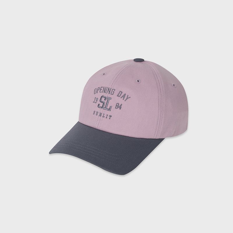 Sunlit（サンリット）の「SYMBOL LOGO BALL CAP (PINK/CHARCOAL)（Hats）」