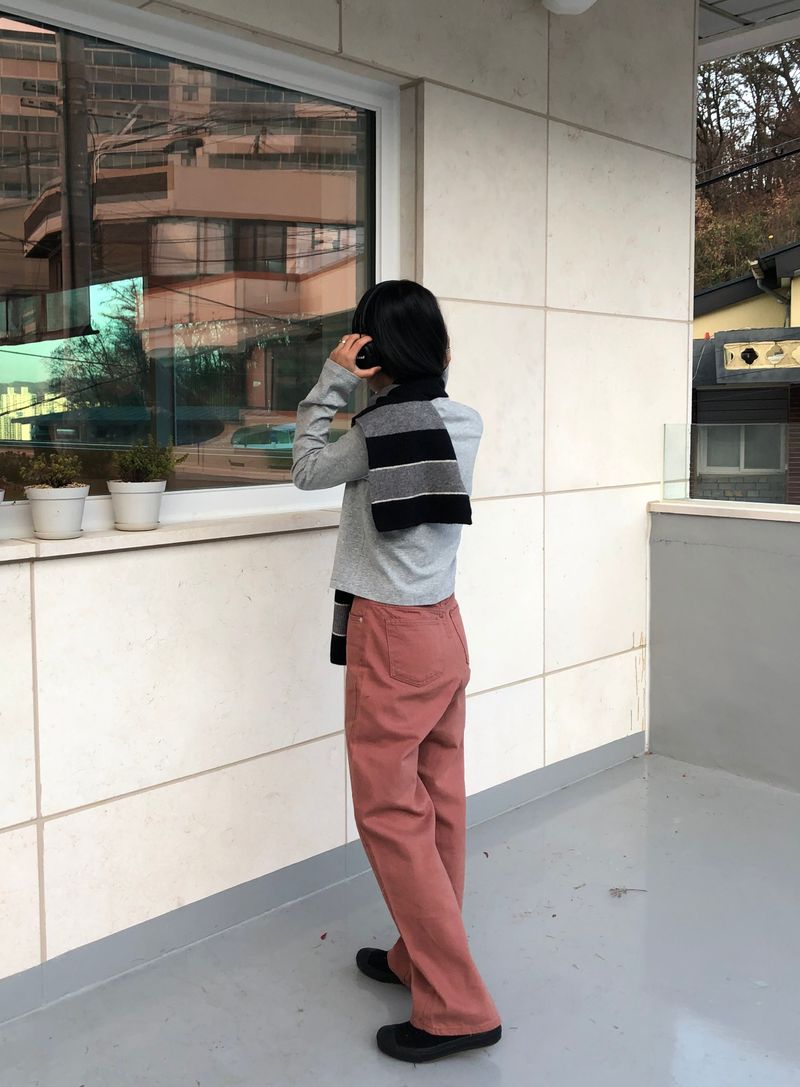 Mood basic crop t-shirt