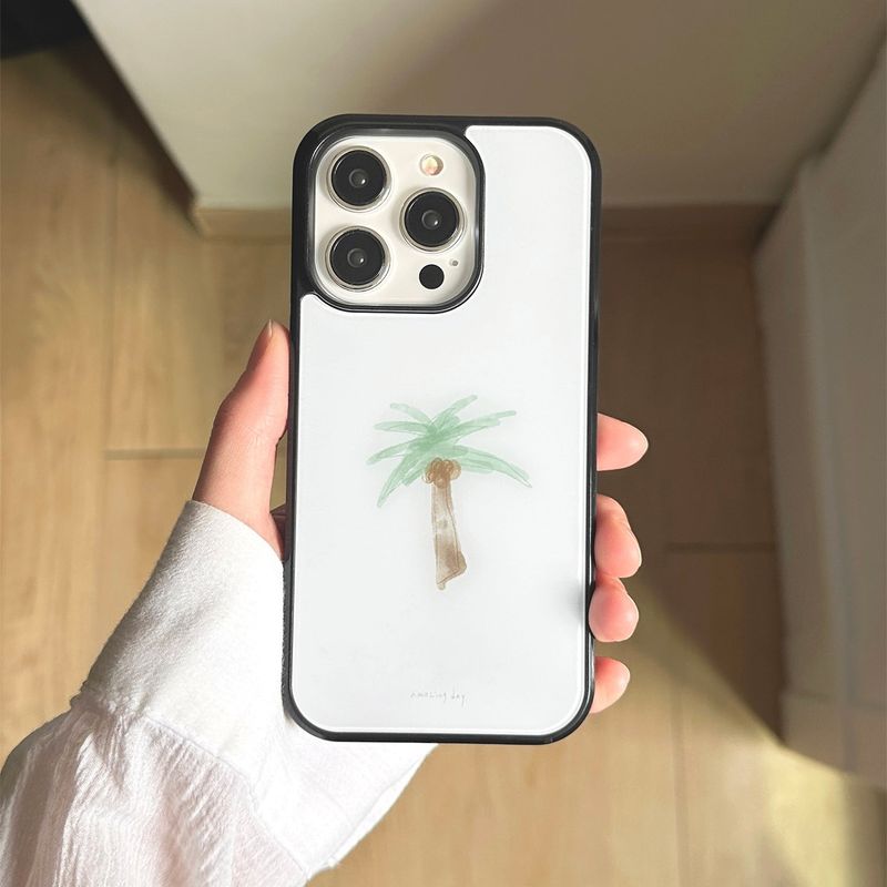 [made] coconut palm tree (epoxy bumper case)