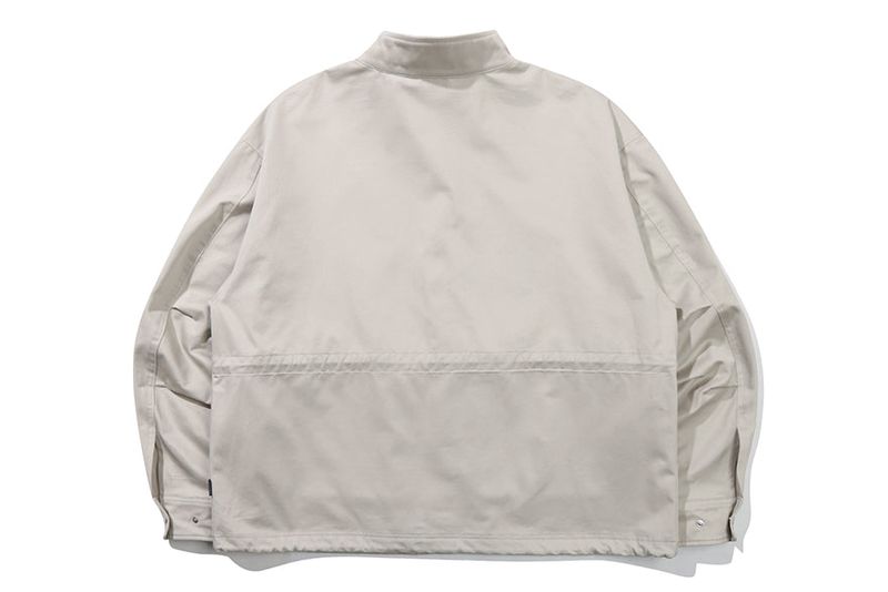 SQUARE POCKET FIELD JACKET_GREY