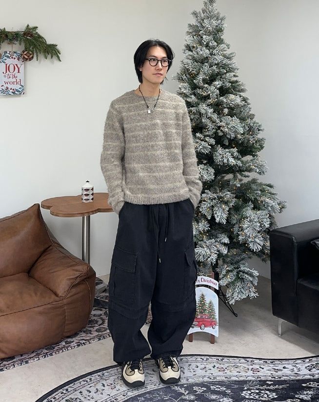 Elrod Stripe Brush Knit