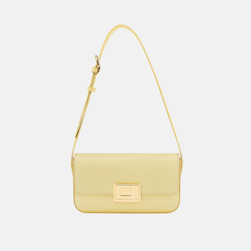 Book Lock Baguette Bag-S