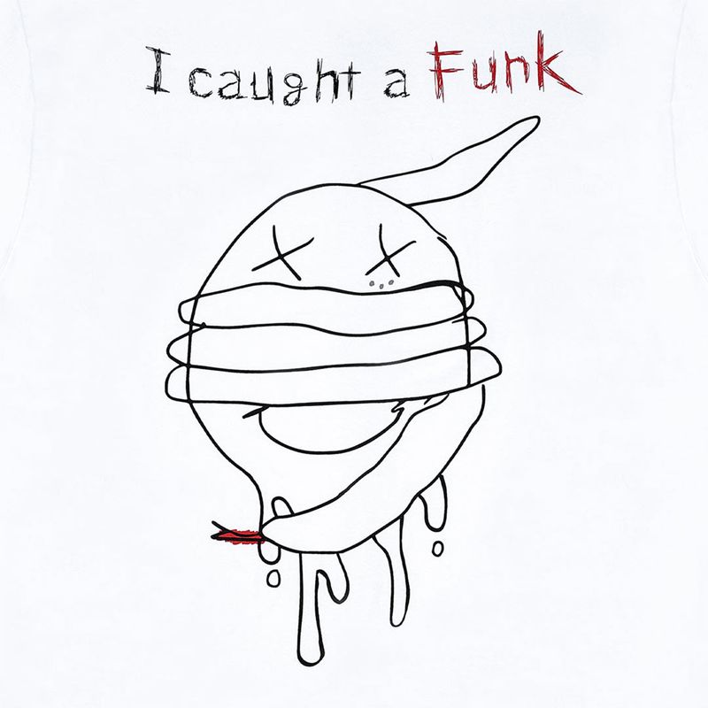 DRAWING FUNK TEE white