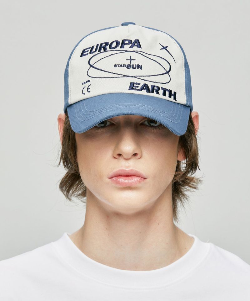 S SY(エスエスワイ)の「Europa 5 Panel Cap Blue(Hats)」