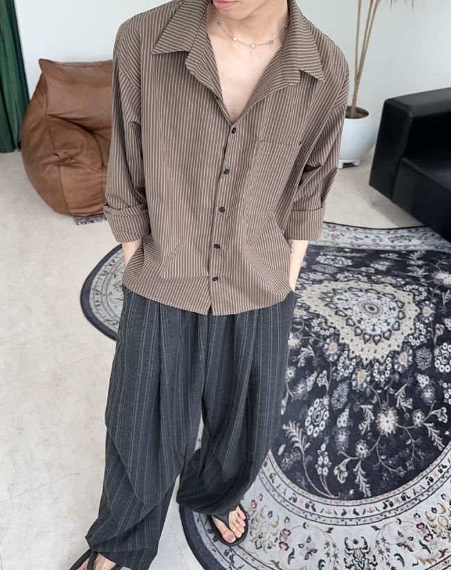Bien Stripe Banding Slacks