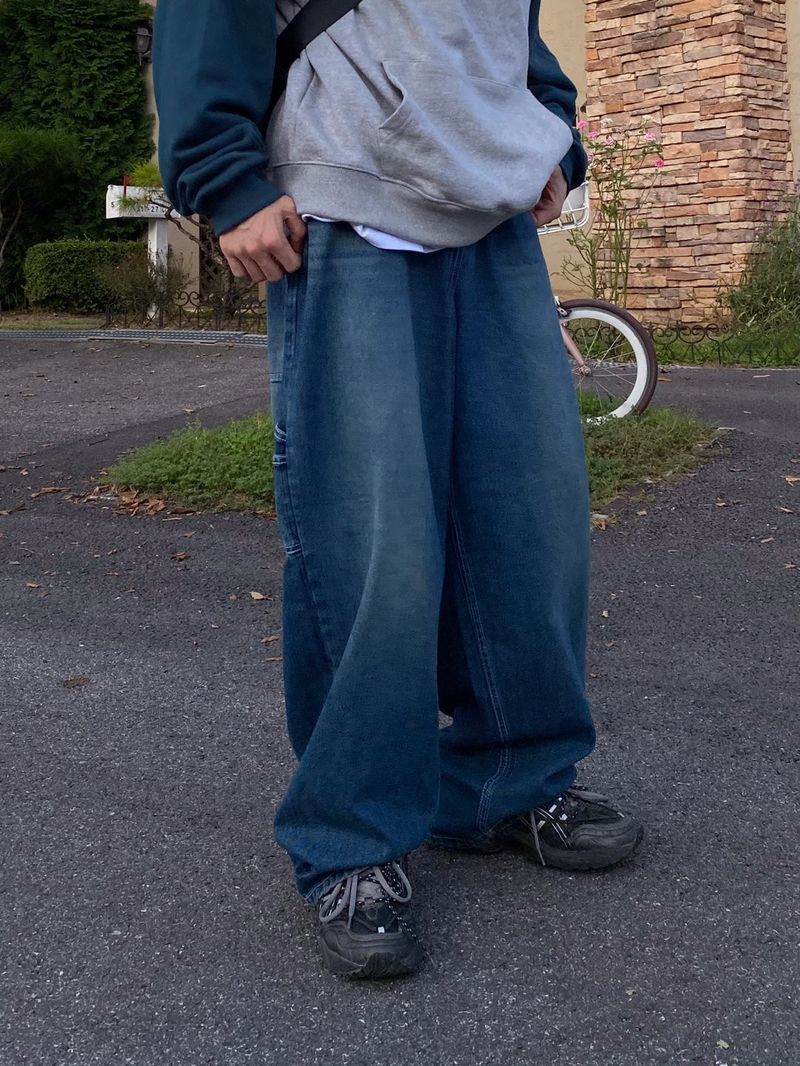Skipper Balloon Carpenter Denim Pants 2C