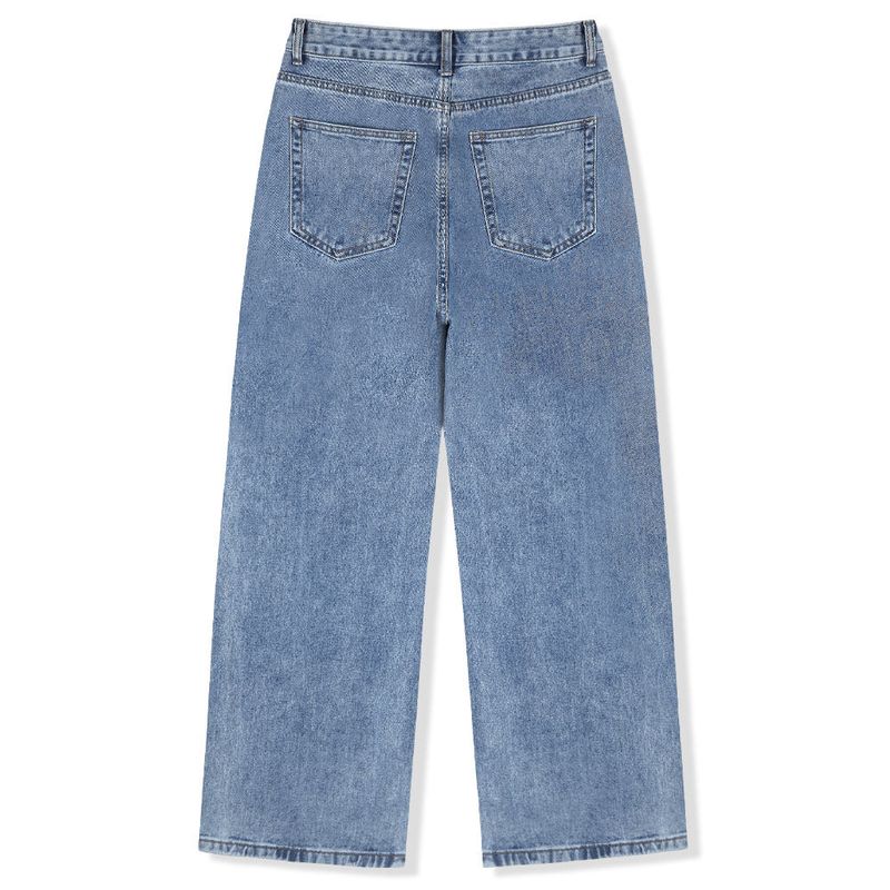 Usual Wide Denim Pants - 2COLOR