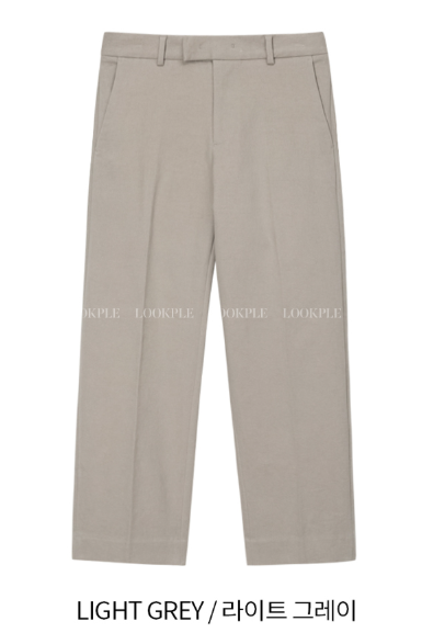 Logane Brushed Slim 9 Part Back Banding Cotton Pants