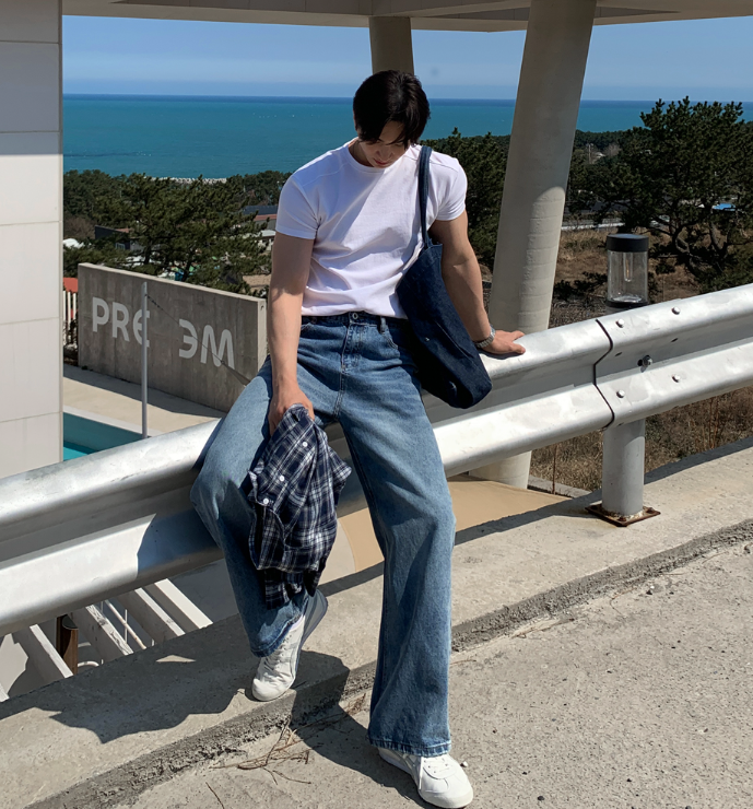 LOOKPLE（ルックプル）の「 Warners 111 Basic Wide Denim Pants（Pants）」