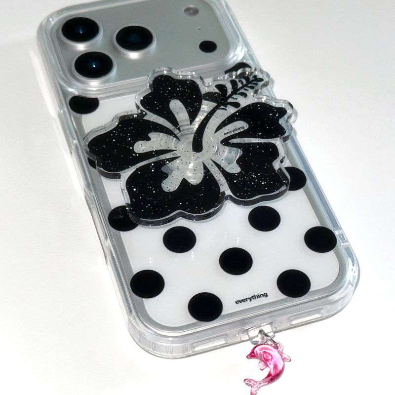 everything（エブリシング）の「グリッター ハイビスカス トック（スマホグッズ/小物）」