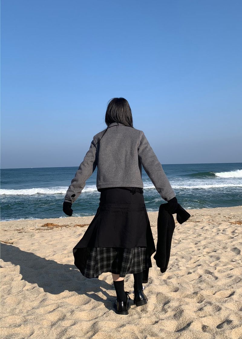 POCKET WOOL JACKET