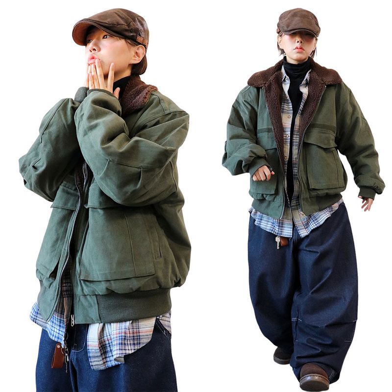 Oversized Out Pocket Wool Jumper