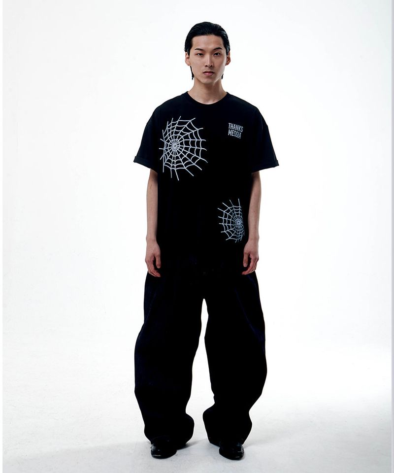 ARCHIVE WEB TSHIRT-BLACK