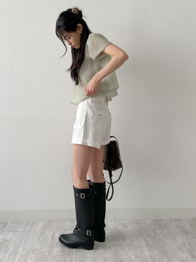 [Belt SET] Cabra Pocket Shorts