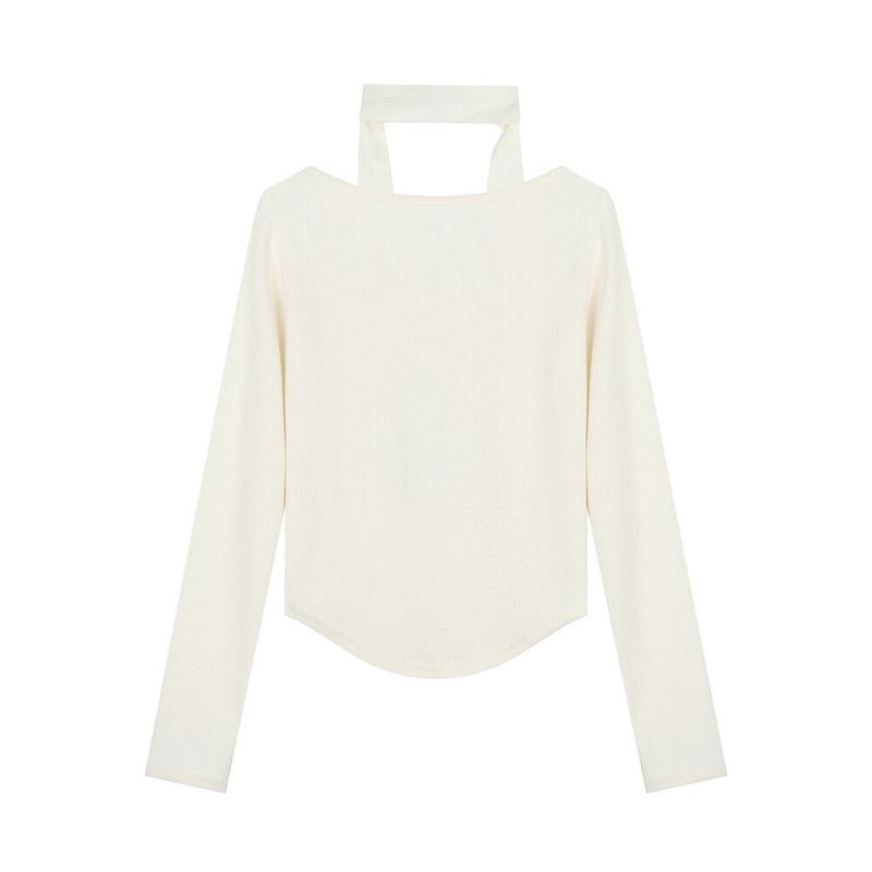 J'adore Plein Scarf T-shirts (Ivory)