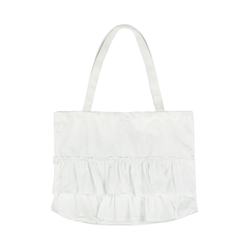 TIERED FRILL BAG (2 COLORS)