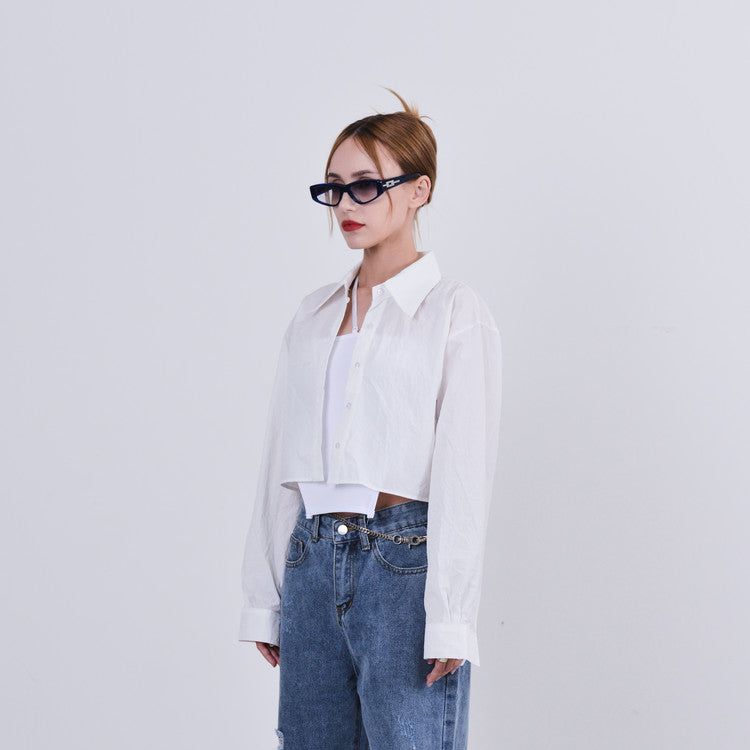 202rooms（イゴンイルルームズ）の「crease crop shirts（Tops）」