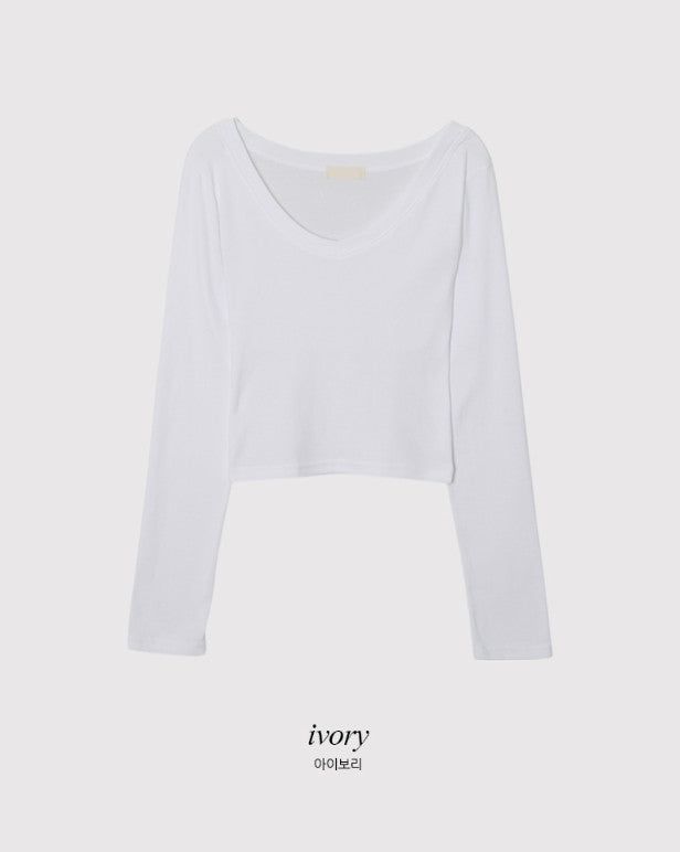 MR Basic Cotton100 Long Sleeve T-shirt (6color)