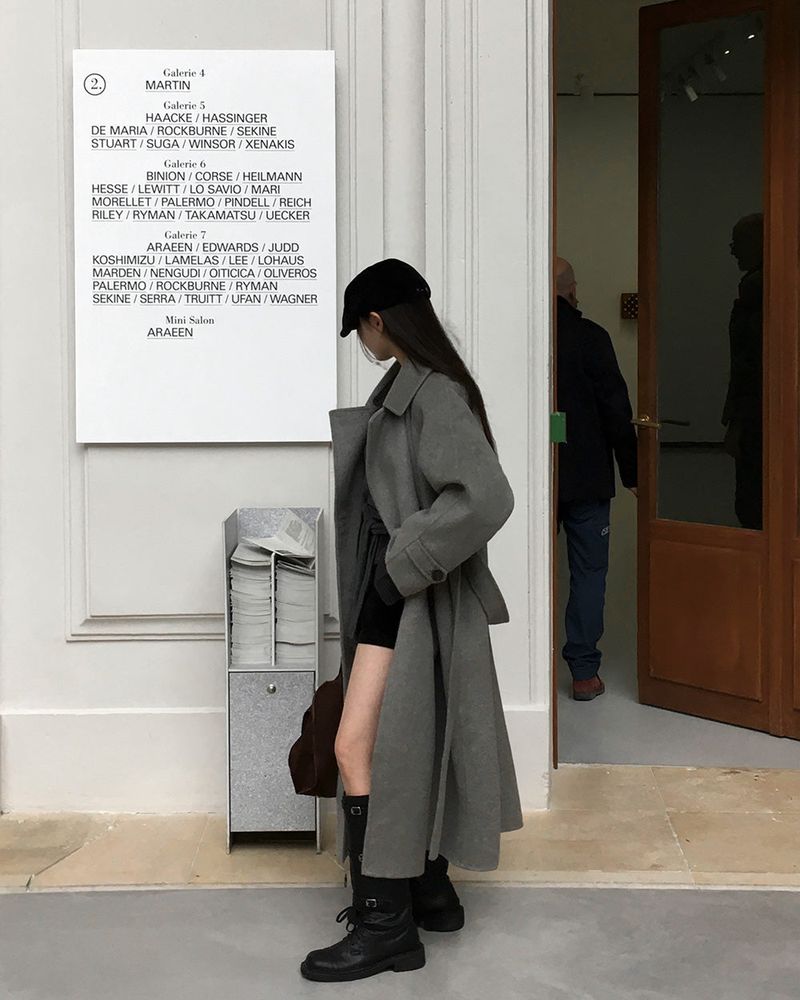 [ORIGINAL]City Handmade Wool Long Coat