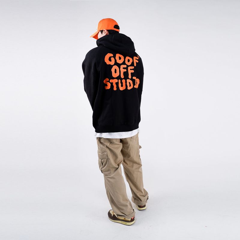 GOOFOFF MAIN LOGO HOODIE - ( Black )