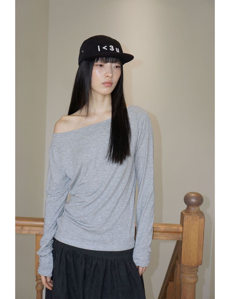 BOAT BASIC TEE(GREY)