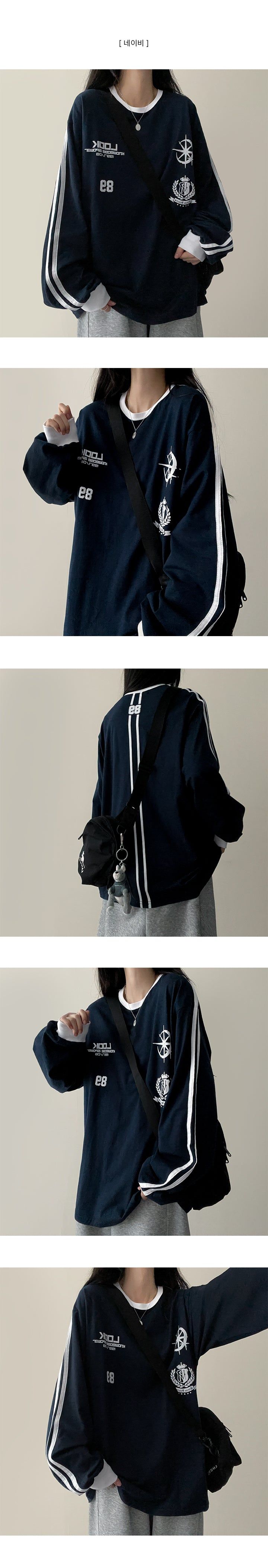 Dero Vintage Track Line Sweatshirt